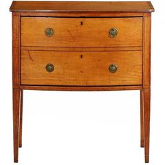 Fine Diminutive George III Inlaid Satinwood Commode, circa 1780