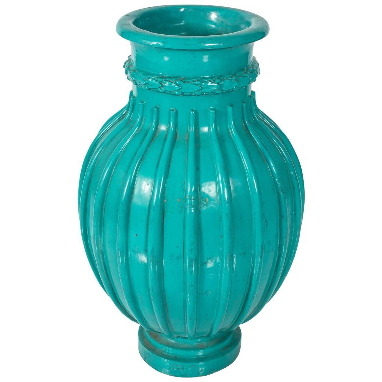 Majolica Vase For Sale