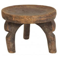 Old Hehe Tribe, Africa, Three-Leg Stool