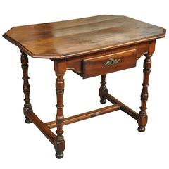 French 19th Century Louis XIII Style Side Table or Writing Desk