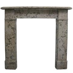 Antique Derbyshire Limestone Fire Surround