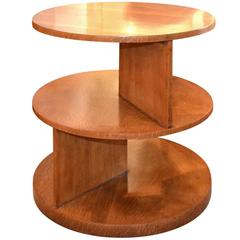 Original Art Deco Oak Occasional or Book Table Original Art Deco Oak Occasional or Book Table