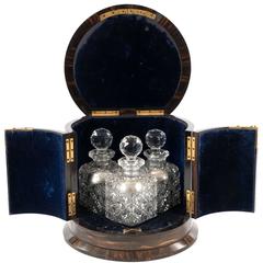Victorian Coromandel Bar and Decanter Set by Toulmin & Cale 7