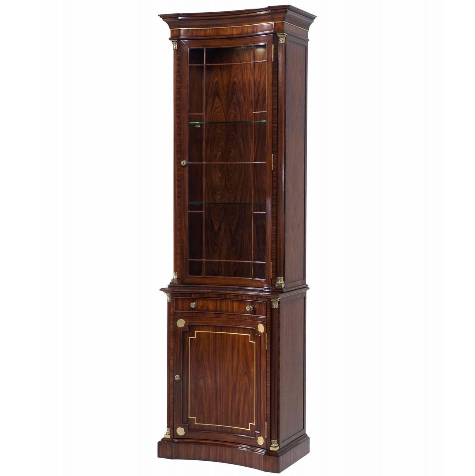 Mahogany Narrow Display For Sale at 1stDibs