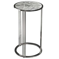 Exquisite Tall Round Side Table 11