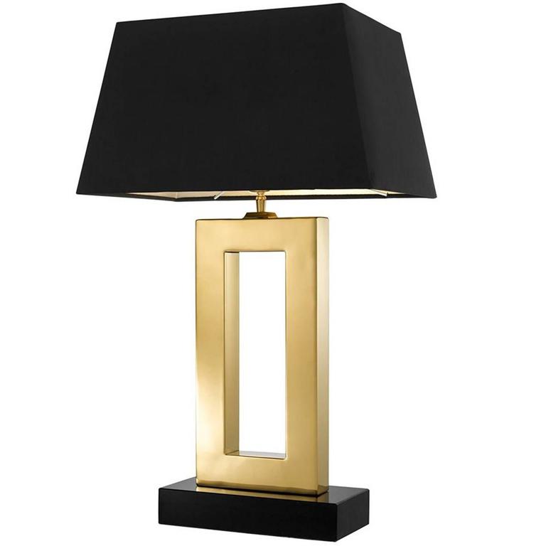 Carlton Table Lamp in Gold Finish For Sale at 1stDibs
