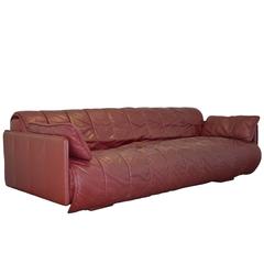 Vintage Swiss De Sede Leather Sofa / Daybed, 1970`s 11