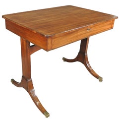 Regency Mahogany Occasional Table