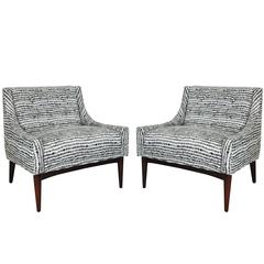 Pair of Milo Baughman Chairs for James Inc