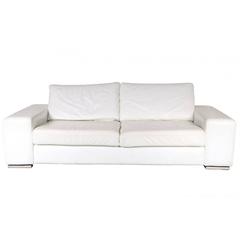 Modern French Style Leather Sofa