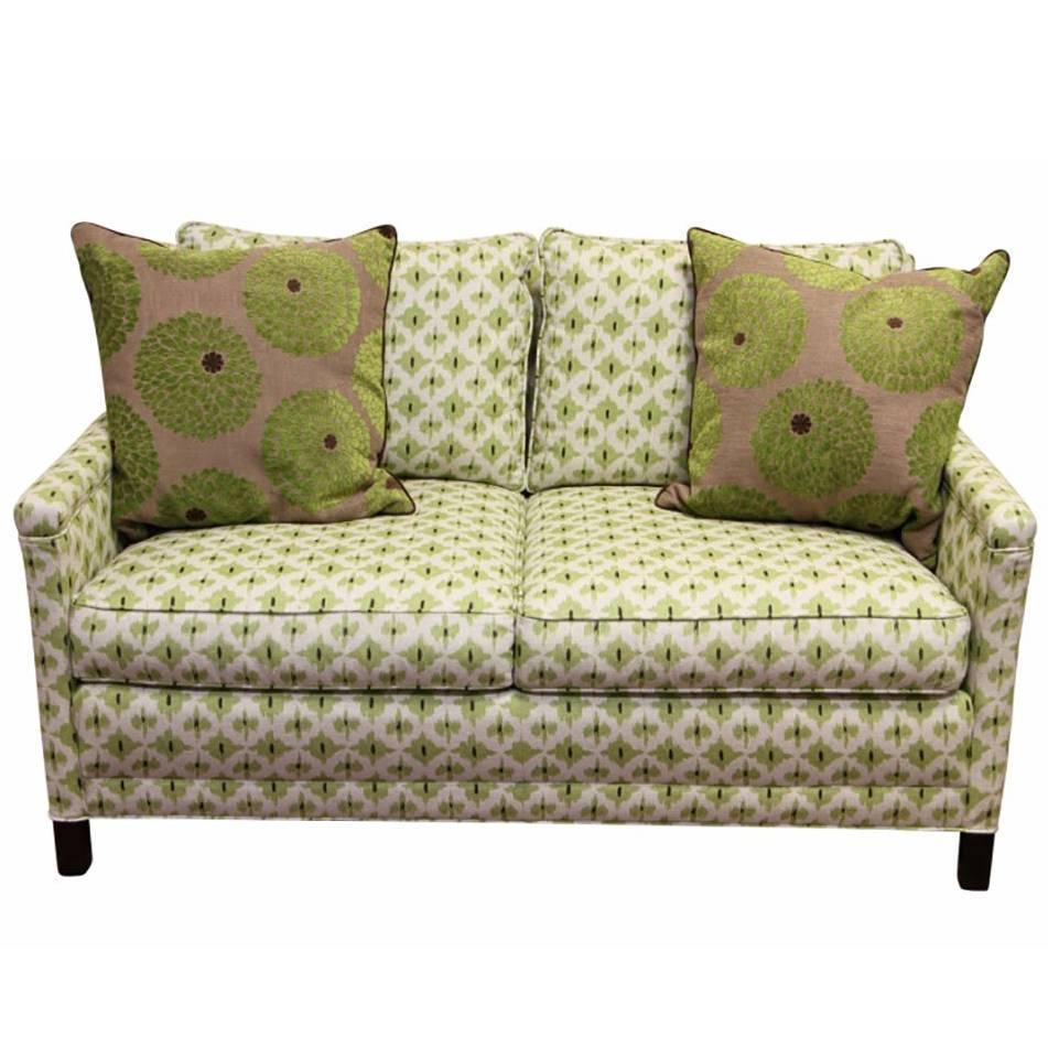 Contemporary Custom Upholstered Love Seat by Lee Industries