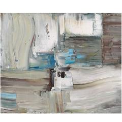 Abstract Oil Painting by Steve Afif, Untitled 9