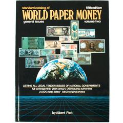 Standard Catalogue of World Paper Money by Albert Pick 8