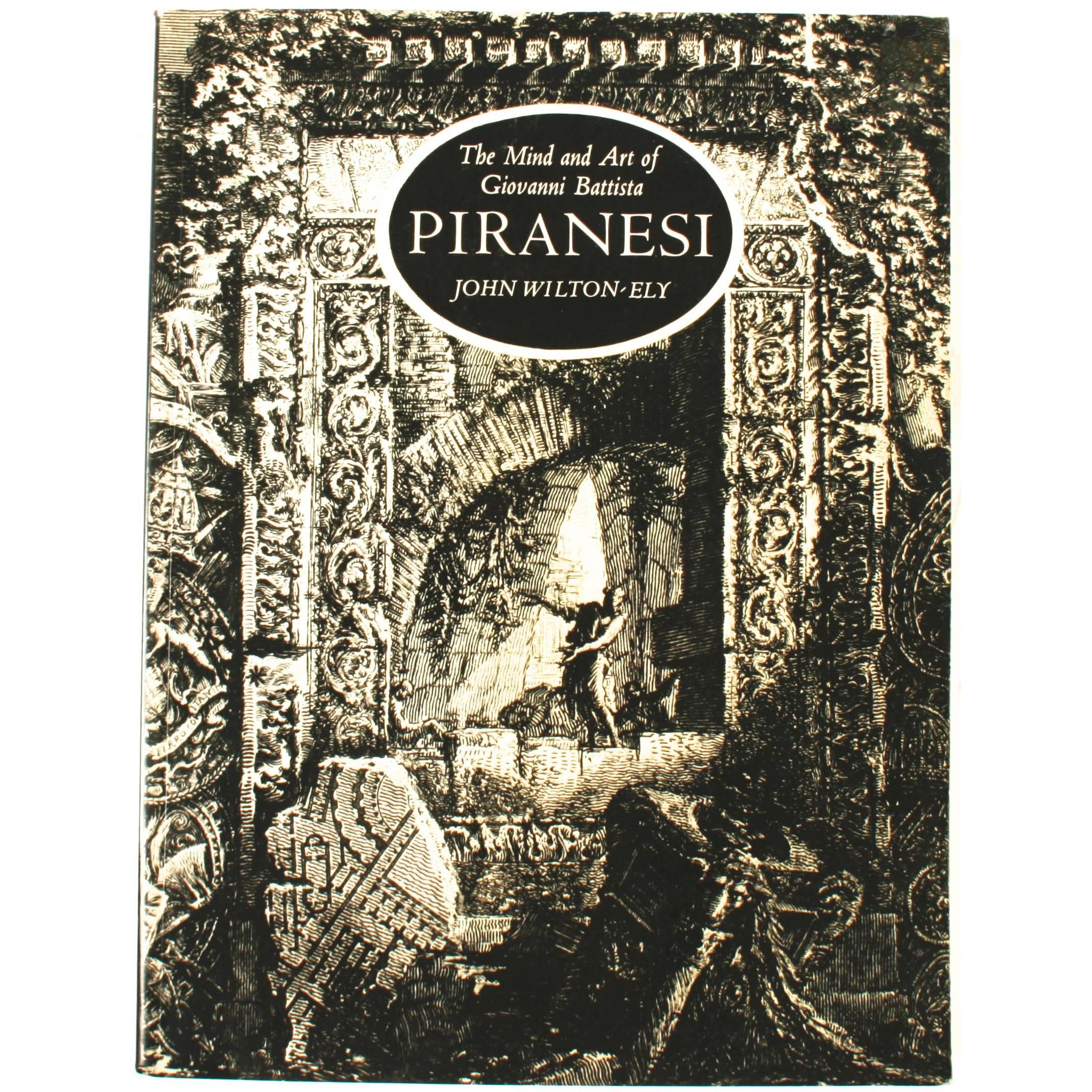 Livre « The Mind and Art of Giovanni Piranesi » de John Wilton-Ely, première édition