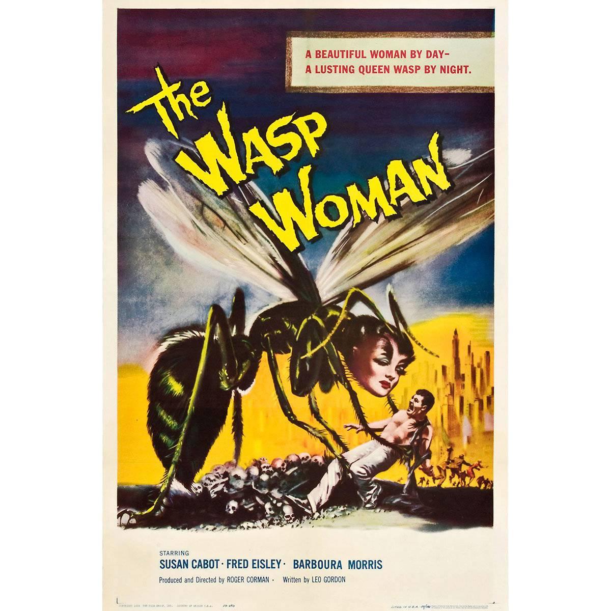 "The Wasp Woman" Film Poster, 1959 For Sale