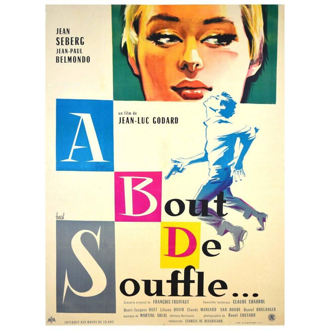 "À Bout De Souffle" Film Poster, 1960