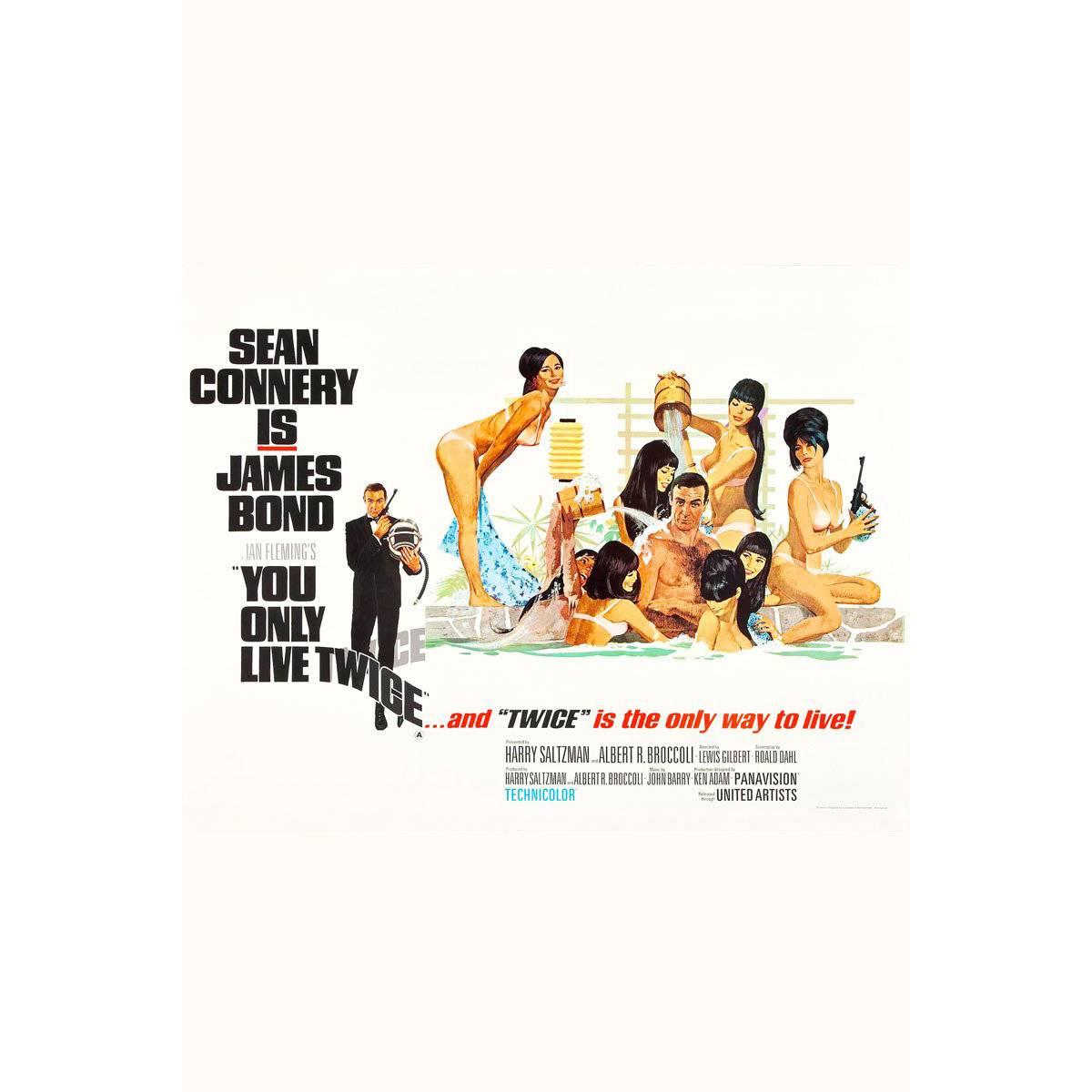 "You Only Live Twice" Film Poster, 1967 For Sale