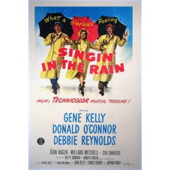 "Singin' In The Rain" Film Poster, 1952