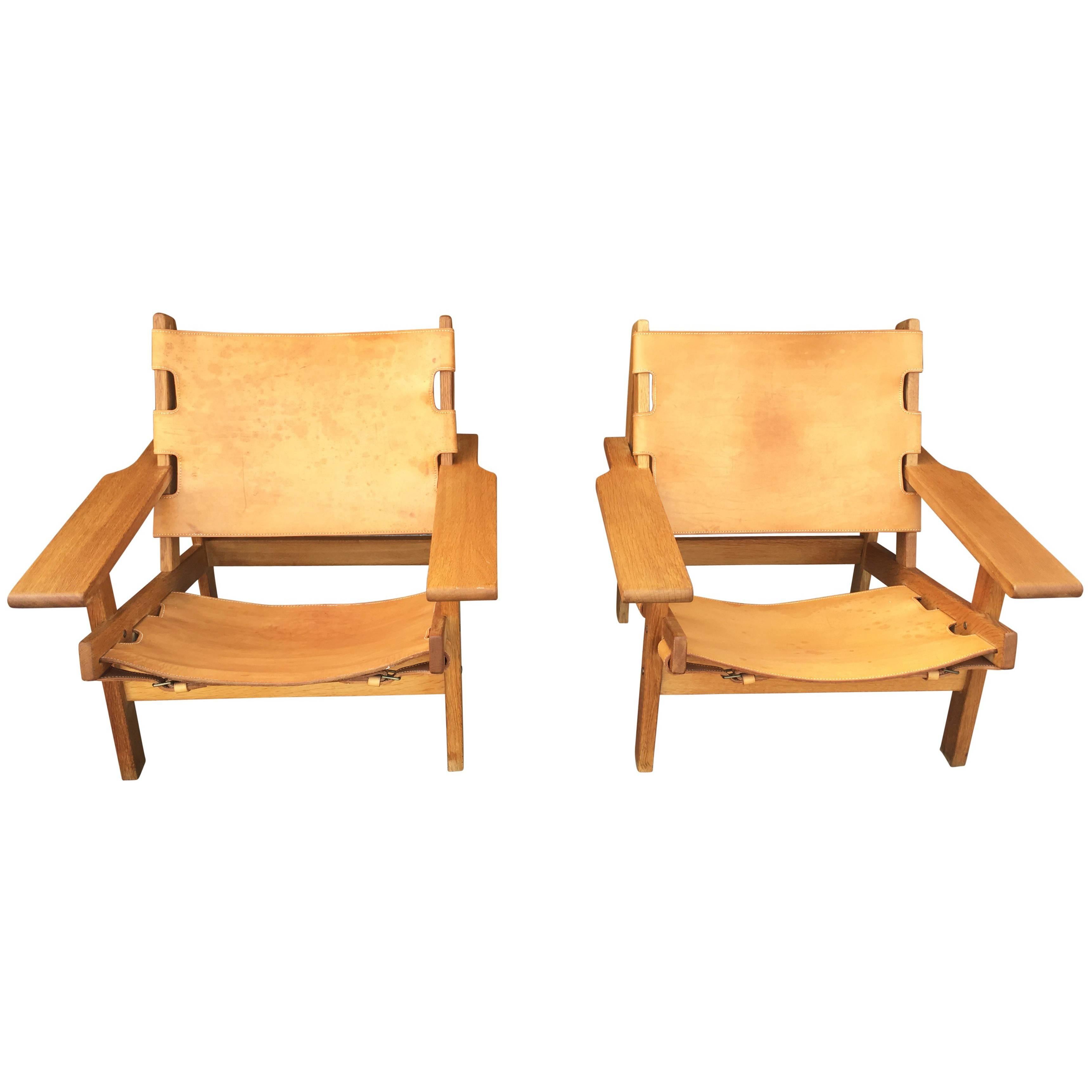 Pair of Kurt Ostervig Lounge Chairs