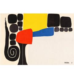 Tapestry by Alexander Calder "Ice Rink" 9
