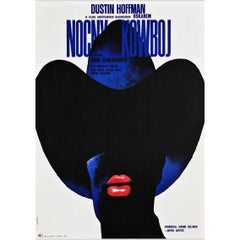Vintage "Midnight Cowboy" Film Poster, 1969