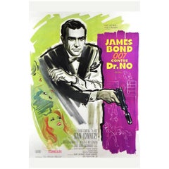 "Dr. No" Film Poster, 1962