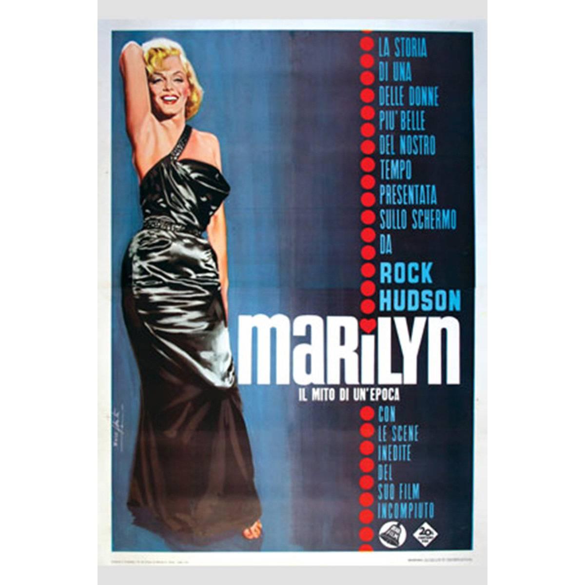 "Marilyn" Film Poster, 1963 For Sale