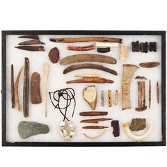 Museum Style Artifact Cased Collection