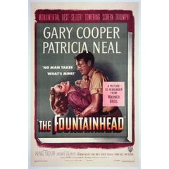 "The Fountainhead" Film Poster, 1949