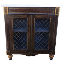 19th Century Regency Grain Painted Chiffonier