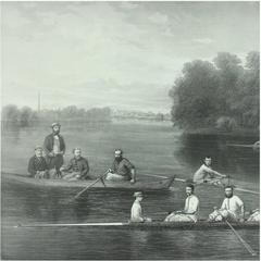 Retro London Rowing Club Picture