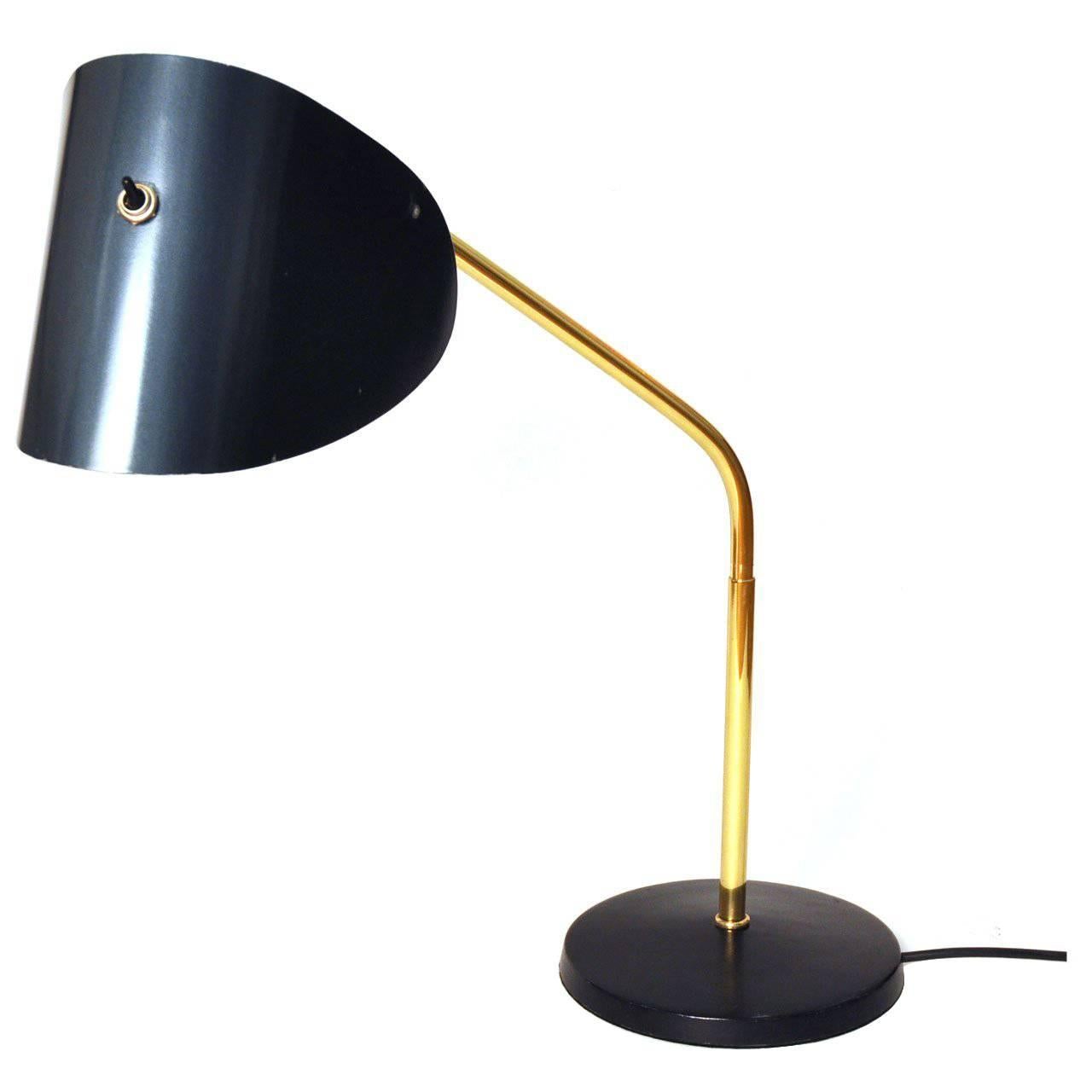 Table Lamp J.T. Kalmar for Philips-Cornalux, Vienna Austria, 1955 For Sale