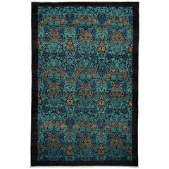 Solo Rugs, Arts & Crafts Area Rug in Green 4