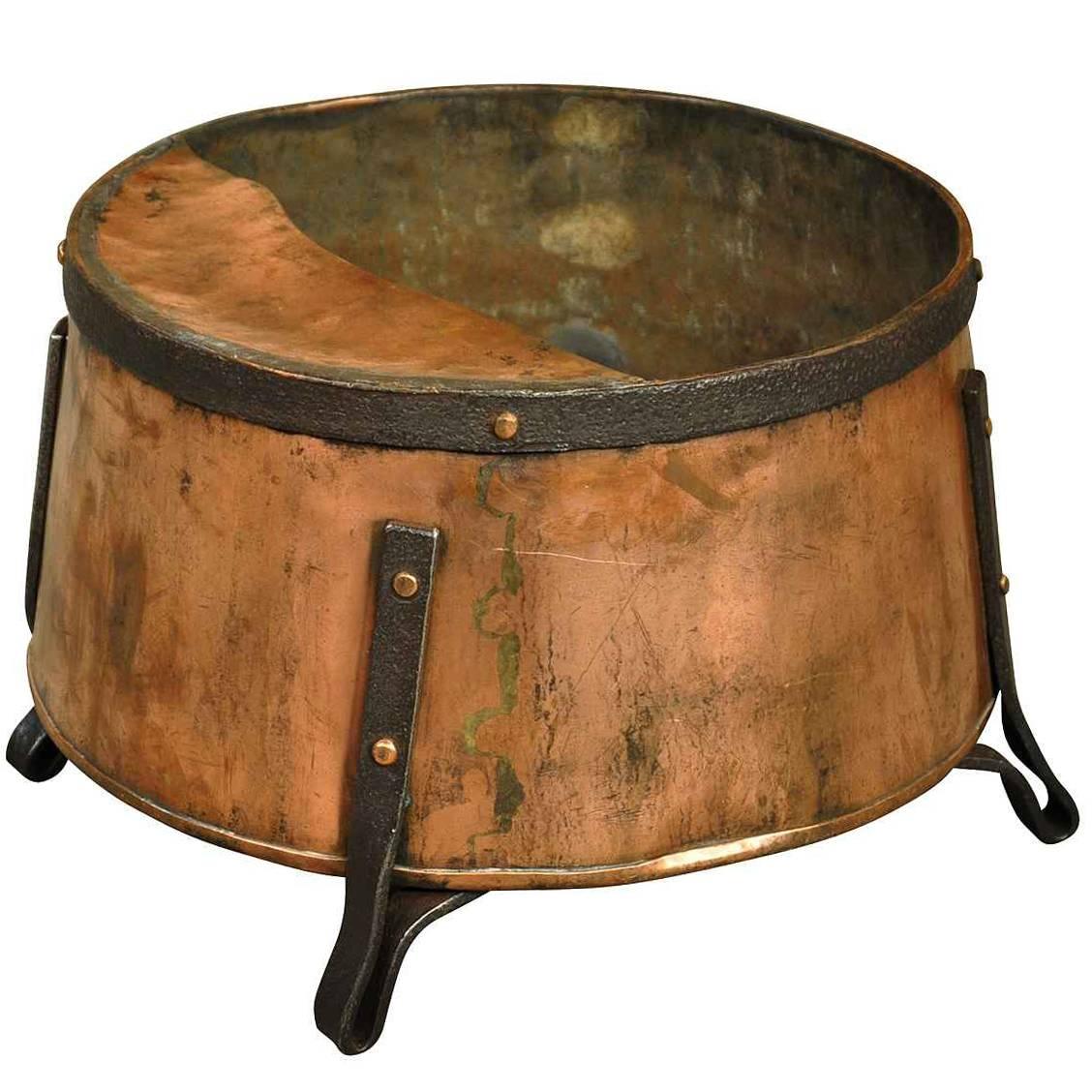 French 19th Century Wine Barrel Funnel, Vessel