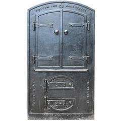 Traditional Oven Door - Black Cast Iron