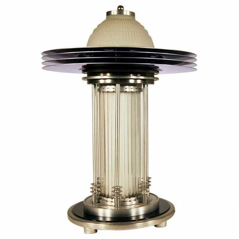 Art Deco Style Machine Age Table Lamp at 1stDibs