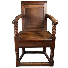 Jacobean Oak Armchair 5