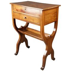 Provincial French Fruitwood Occasional Table, Directoire