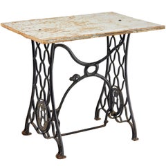 19th Century Husqvarna Converted Sewing Table