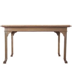French 19th Century Painted Table with Marble Top 3