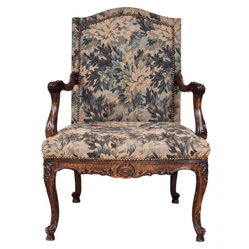 Tapestry Upholstered Fauteuil