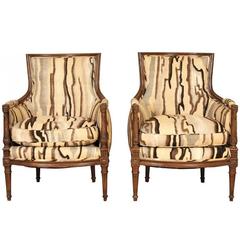 Pair of Mid Century Bregeres