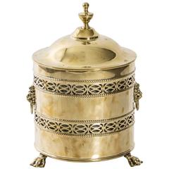 Brass Coal Scuttle 1