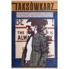 Retro "Taxi Driver" Film Poster, 1976