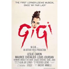 "Gigi" Film Poster, 1958
