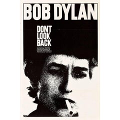 Vintage "Dont Look Back" Film Poster, 1967