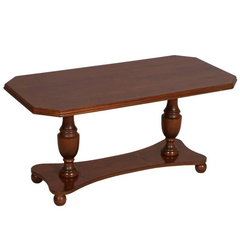 Art Deco Centre Table Coffee In Solid Walnut And Art Deco Centre Table Coffee In Solid Walnut And Lied For