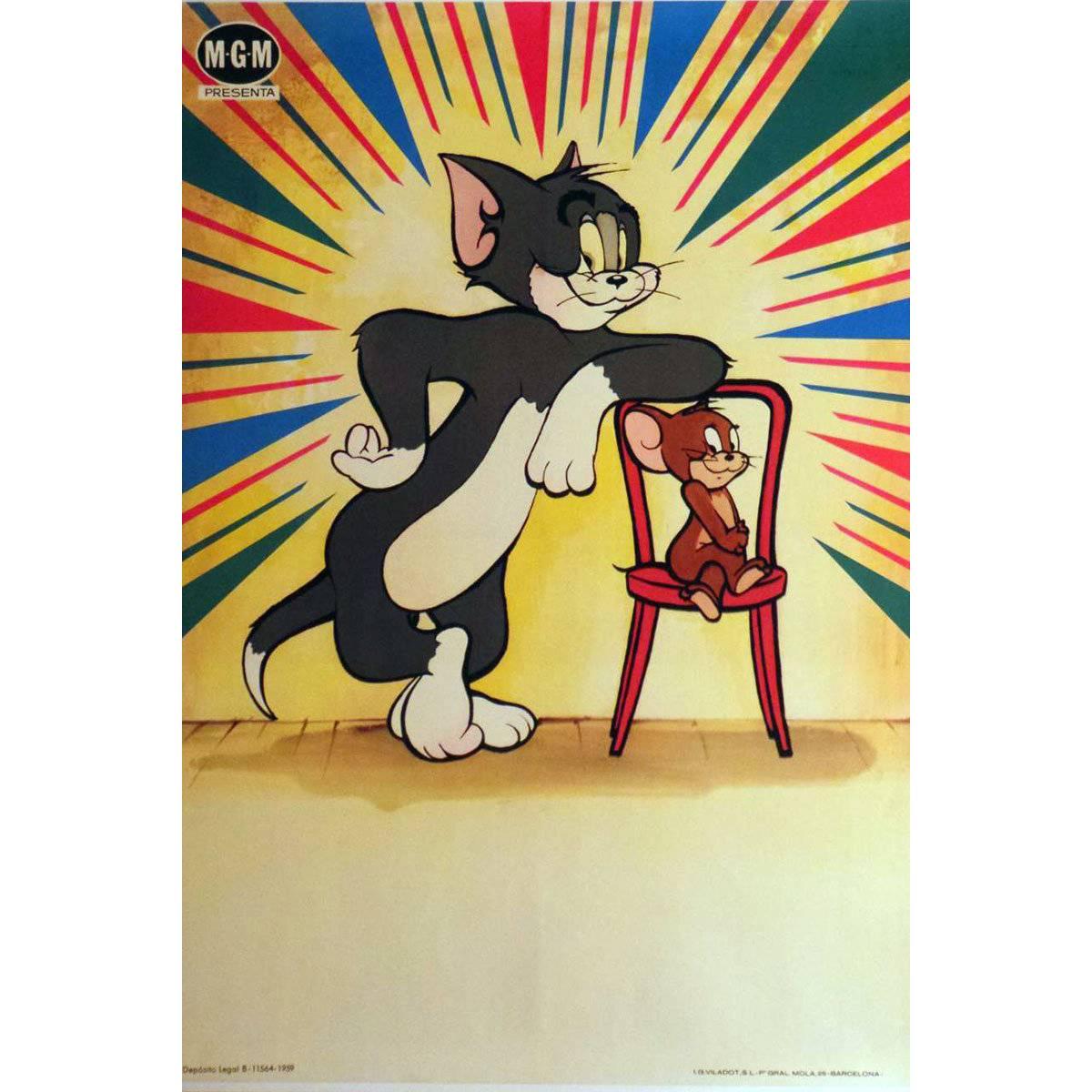 "Tom and Jerry", Poster, 1959 For Sale