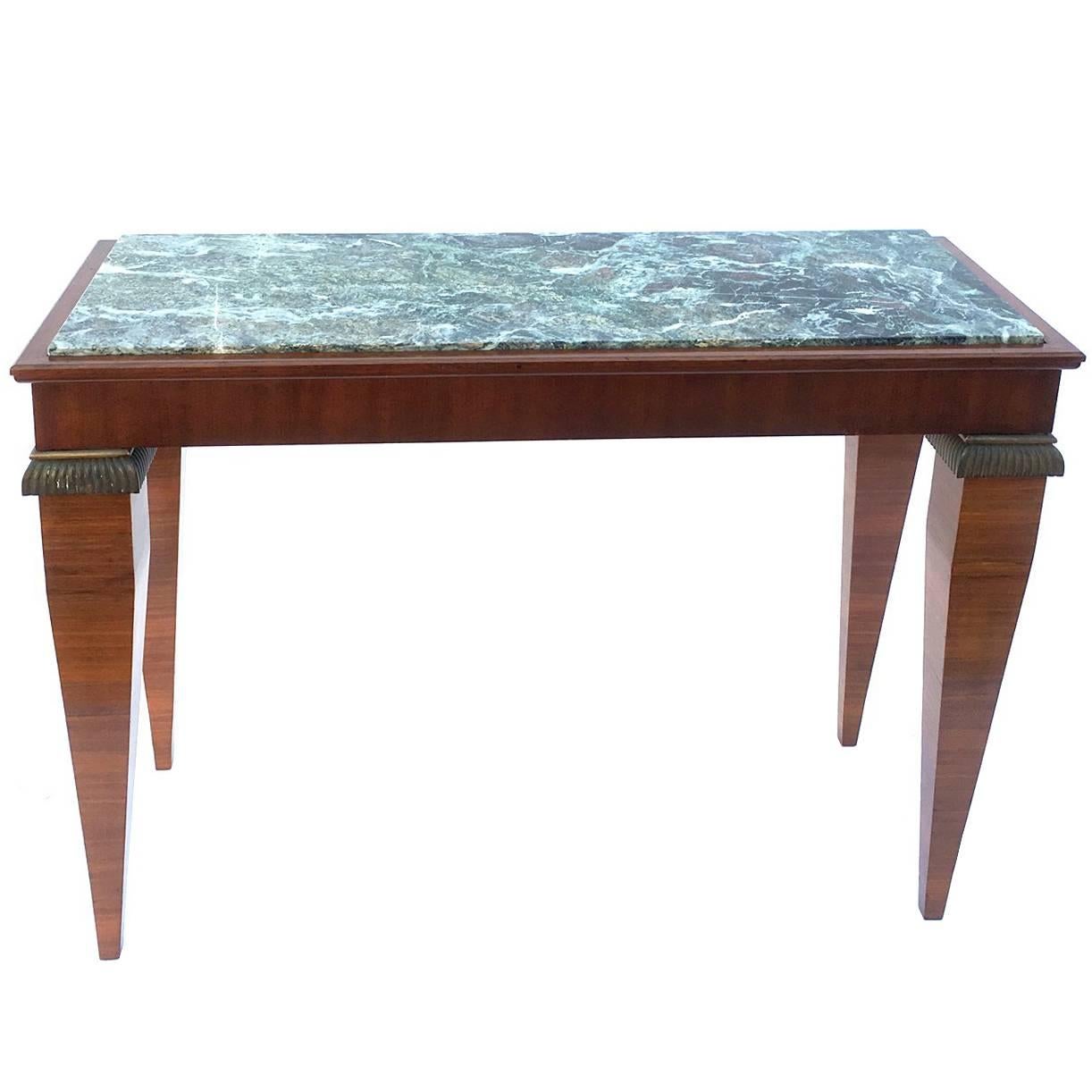 Wooden Console by Paolo Buffa  circa 1930, Italy For Sale