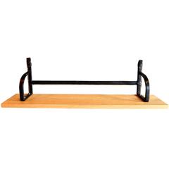 Jacques Adnet Leather and Oak Bookshelf 9